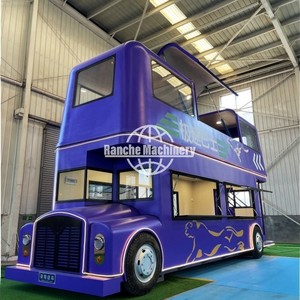 Nouveau design, grand camion de restauration mobile vintage de qualité commerciale en acier inoxydable, résistant à la rouille, pour la restauration rapide, les glaces et les snacks 2 - Product Image 2