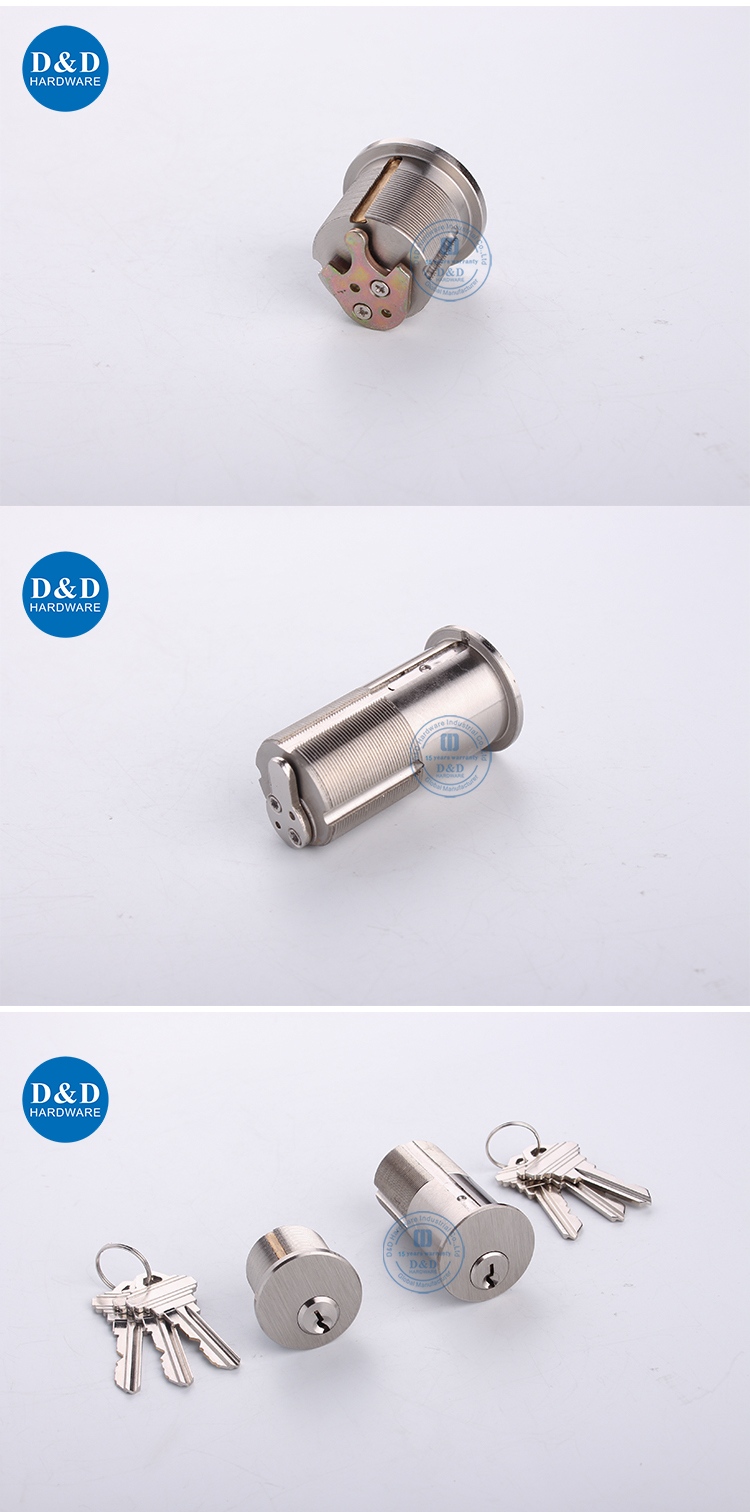 ANSI Mortise Lock Cylinder Core, 29-61mm 6 Pin "C" Key, Compatible for  Commercial and Residential Door Lock Applications