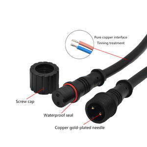 カスタマイズ2 3 45ピンM12 M14 M15M16防水ケーブルコネクタ - Product Image 4