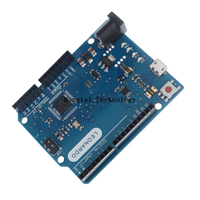 Módulo de placa de desarrollo de microcontrolador Leonardo R3 ATMEGA32U4 QFN Chip versión oficial con Cable USB