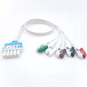 Compatible Draeger Disposable 5lead ECG Cable Leadwires