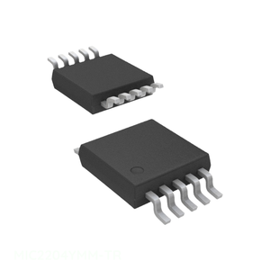 MIC2204YMM-TR 10 TFSOP, 10 MSOP (0.118 นิ้ว, กว้าง 3.00 มม.) ช่องจำหน่ายของผู้ผลิต ชิ้นส่วนอิเล็กทรอนิกส์แท้ - Product Image 1