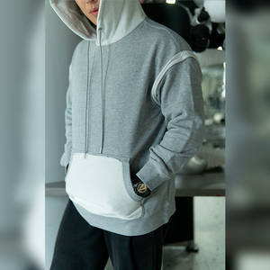 <span class=keywords><strong>Eyd</strong></span> เสื้อฮู้ดซิปรูดรูดซิปสำหรับผู้ชายไซส์ใหญ่พิเศษ - Product Image 2