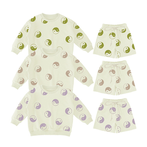 Conjunto de <span class=keywords><strong>ropa</strong></span> de bebé de 2 piezas de verano <span class=keywords><strong>para</strong></span> niños al por mayor de primavera y otoño con estampado personalizado - Product Image 5