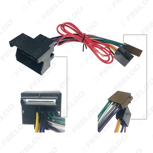Câble de faisceau Audio stéréo ISO pour <span class=keywords><strong>Peugeot</strong></span> 207 <span class=keywords><strong>307</strong></span> 307CC 407 pour citroën C2 C5 <span class=keywords><strong>adaptateur</strong></span> de fil d'antenne Radio - Product Image 3