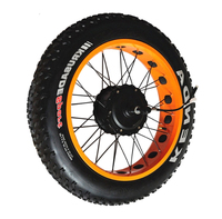 Prix usine 48v 2000w 1000w Kit de moteur à courant continu 26 "* 4.0 Kit de moteur de vélo électrique à gros pneus Hailong Option de batterie 72v vélo électrique