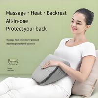 Masseur de cou portable, coussin de soutien pour siège de voiture, oreiller ergonomique pour la lecture au lit et sur le canapé