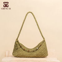Nouveau Sac Tressé Fait Main Printemps 2026 – Sac à Main Simple et Tendance pour Femmes – Sac Bandoulière de Haute Qualité Style Dumpling