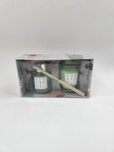 Jialong Houseware Home Fragrance Aromatherapy <b>Reed</b> <b>Diffuser</b> Set Rectangular Glass Bottle Alcohol Free Long Lasting Aroma 4 - Product Image 5