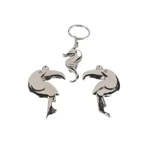 Customized Shape Ocean Animals Keychains Marine Life Sea Horse Dolphin Shark Shape Keychain