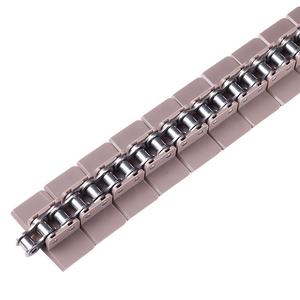 843 düz plastik masa üstü konveyör zinciri paslanmaz çelik rulo - Product Image 3