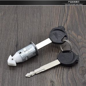 Cerradura eléctrica para motocicleta, cerradura antirrobo de metal para todo el vehículo con llaves para motocicleta de calle - Product Image 2