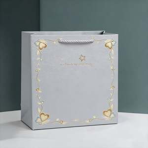 Luxury Gift Paper <b>Bag</b> with Handle SPRING Custom Clothing Shopping <b>Bags</b> for Wedding Jewelry Cosmetic - Product Image 2
