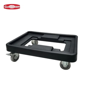 Carrito DE ENTREGA DE Material PP para cocina comercial, portador de sartenes de alta resistencia para catering y transporte de eventos, Dolly - Product Image 1