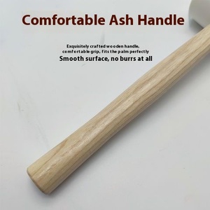 Marteau en caoutchouc souple blanc manche en <span class=keywords><strong>bois</strong></span> sans trace écologique carrelage <span class=keywords><strong>de</strong></span> sol frapper décoration outil <span class=keywords><strong>de</strong></span> réparation <span class=keywords><strong>de</strong></span> Joint en <span class=keywords><strong>bois</strong></span> - Product Image 4