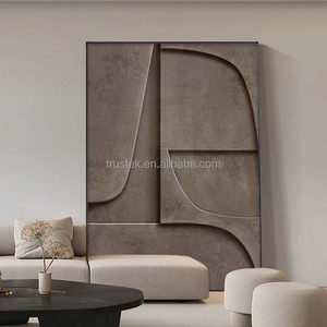 Quadro da Parete Moderno <span class=keywords><strong>di</strong></span> Lusso con Stampa Digitale 3D ad Acquerello in Stile Nordico con Cornice in Lega <span class=keywords><strong>di</strong></span> Alluminio - Product Image 2