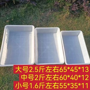 White Plastic Food Container Rectangle 20-35L Eco-Friendly One-Time Injection Molding General Packaging - Product Image 4