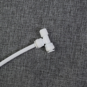 Conector para Purificador de Agua, Conexión en T con Rosca Externa 1'', 7544, Accesorio para Tubería PE, para Piezas de Filtro de Agua - Product Image 2
