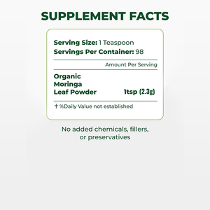 Rosebest, fournisseur chinois, vente en gros, OEM, marque privée, <span class=keywords><strong>poudre</strong></span> d'extrait <span class=keywords><strong>de</strong></span> feuilles <span class=keywords><strong>de</strong></span> <span class=keywords><strong>Moringa</strong></span> biologique 100% pure 8OZ, complément alimentaire - Product Image 6