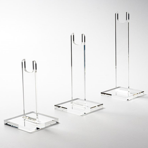 Supporto per moschetto in Plexiglass personalizzato con supporto per pistola in acrilico trasparente - Product Image 1