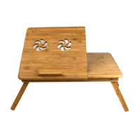 WDF – support Vertical pour ordinateur portable, support de table pour ordinateur portable, bureau en bambou, table en bois pour ordinateur portable avec pieds