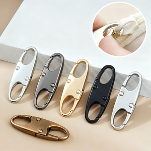 Glissière de <span class=keywords><strong>fermeture</strong></span> éclair antivol en métal à double <span class=keywords><strong>fermeture</strong></span> éclair avec motif étoile et clips de verrouillage automatique pour vestes, sacs à main et bagages - Product Image 1