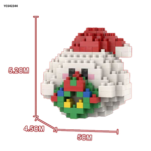 Giá Rẻ DIY Giáng Sinh Đồ Chơi Quà Tặng Mini <span class=keywords><strong>3D</strong></span> Câu Đố Chơi Món Quà Giáng Sinh Đồ Chơi <span class=keywords><strong>Nano</strong></span> Gạch DIY Lắp Ráp Xây Dựng Khối Đồ Chơi Cho Trẻ Em - Product Image 2