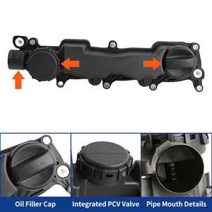 0248L1 1479837 Coperchio Valvole Motore con Guarnizione per Peugeot <span class=keywords><strong>206</strong></span> 207 307 308 Citroen <span class=keywords><strong>Ford</strong></span> 1.6 HDi TDCi - Product Image 3