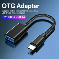 Câble adaptateur USB C vers USB 2.0 OTG, type C mâle vers USB 2.0 femelle, pour ordinateur portable, MacBook Pro, téléphones mobiles Samsung, pour imprimante