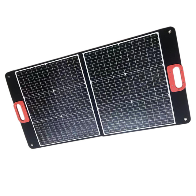 100W Portable Folding Solar Panel 18V 12V USB C for Car Battery, RV Camping, Home Solar Power System