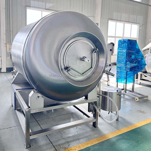 유압 진공 닭고기 소고기 로스팅 육류 텀블러 마리네이터 기계 리프터 포함 - Product Image 6