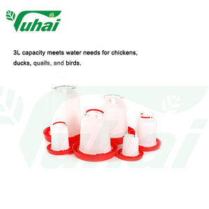 <span class=keywords><strong>Abbeveratoio</strong></span> di pollo bevitore di pollame <span class=keywords><strong>in</strong></span> <span class=keywords><strong>plastica</strong></span> resistente con manico 3L 6L 10L - Product Image 5