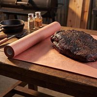 Rouleau de papier boucher de qualité alimentaire pour pêches, robuste, pour barbecue et fumoir, résistant à l'humidité, feuille de papier de congélation enduite de PE pour l'emballage de la viande