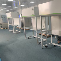 Filtre HEPA de banc à flux laminaire vertical haute efficacité mobile certifié ISO CE personnalisé en usine nouveau travail propre industriel