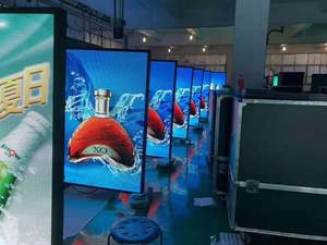 Topled P4 ngoài trời ánh sáng đường phố cực quảng cáo IP65 đầy đủ màu sắc thông minh hộp đèn led cực hiển thị - Product Image 3