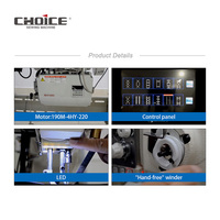 Máquina de Coser Industrial de Alta Velocidad GC-550-1780, Computarizada, con Control de Programa, de Doble Aguja, con Motor de Pie Caminante y Puntada de Bloqueo