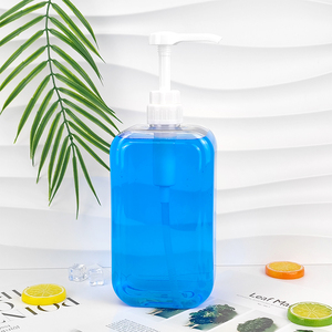 Botella Redonda <span class=keywords><strong>de</strong></span> Plástico PET Transparente <span class=keywords><strong>de</strong></span> 2 <span class=keywords><strong>Litros</strong></span> <span class=keywords><strong>de</strong></span> Gran Capacidad con Bomba para Detergente Líquido y Suavizante <span class=keywords><strong>de</strong></span> Telas - Product Image 3
