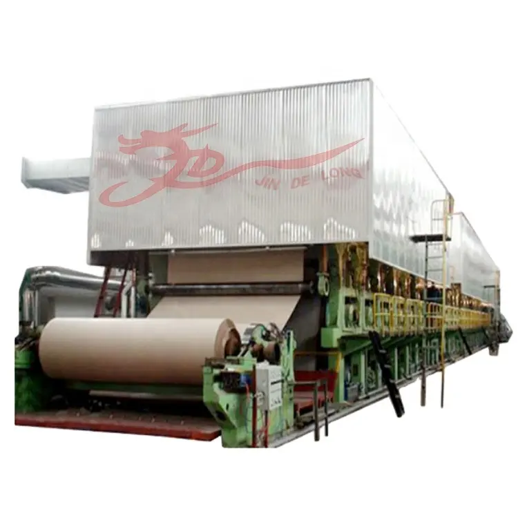 Máquina multi-cilindro para fazer papel ondulado com reciclagem de resíduos de papel, preço completo China