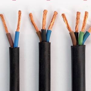 สายเคเบิลทองแดงกันน้ำขนาด1.5มม.-6มม. สายหุ้มยาง YC 2แกนยางยืดหยุ่น2แกน1.5มม. 2.5มม. 4มม. 6มม. YC - Product Image 1