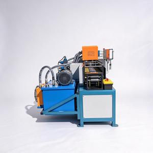 Máquina automática para fabricar aros de hierro plano y doblar correas planas para abrazaderas de soporte de letreros - Product Image 5