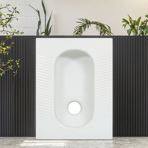 Hiện đại chất lượng cao dễ dàng làm sạch Gốm ngồi xổm nhà vệ sinh cho phòng tắm hoặc nhà vệ sinh công cộng với thoải mái ngồi xổm chảo - Product Image 1