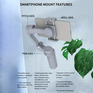Gimbal genggam ponsel pintar F5 3 sumbu, penstabil rekaman Video tahan guncangan dengan pelacakan wajah - Product Image 6