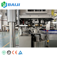 Machine de remplissage et de sertissage rotative pour boissons gazeuses au CO2 en canettes d'aluminium, équipement industriel d'emballage
