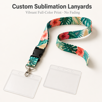 Laccetto Lungo Promozionale in Nylon Ecologico Personalizzato Professionale con Chiusura di Sicurezza per Telefono, Rete da Pesca con Pietre, Magnete, Cartone Animato, ID