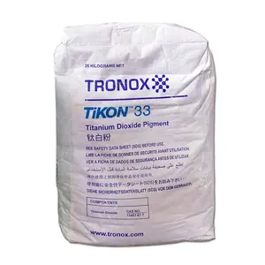 TIKON 33 TiO2白色颜料粉TRONOX硫酸盐-工艺金红石二氧化钛