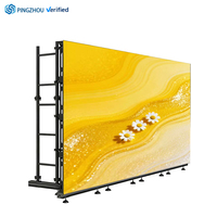 Pantalla LED P3.91 de Alquiler para Eventos Políticos, Panel LED de 500x500mm para Exteriores, Escenarios, Conciertos, Bodas, Iglesias, IP65, Video Wall LED HD