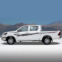 2025 pour Toyota Hilux 4X2 4D Body Car Sticker New Pickup Decal pour Hilux
