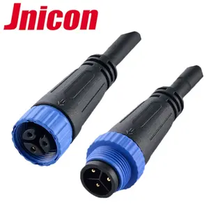 Ip68 Outdoor Waterdichte 2 3 4 5 Pin M15 Led Waterdichte Connector Voor Straatverlichting