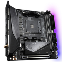 Carte mère de jeu GIGABYTE B550I AORUS PRO AX ITX d'occasion, compatible avec les processeurs Ryzen CPU 3600X/3700X/3800X/3900X, chipset B550