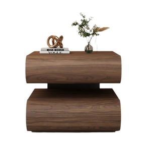 Custom-made wooden bedside table, Chinese style floating bedside table, solid wood minimalist home bedroom <b>small</b> storage <b>cabinet</b> - Product Image 1
